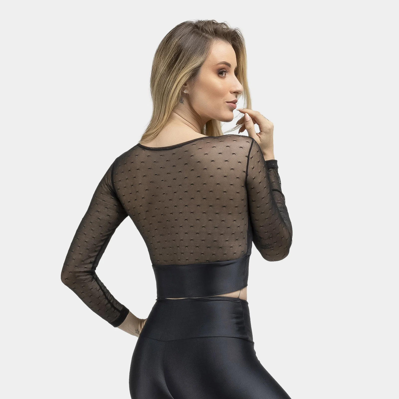 BE YOU® Cerise Crop Top - RDE2708 - Image 2