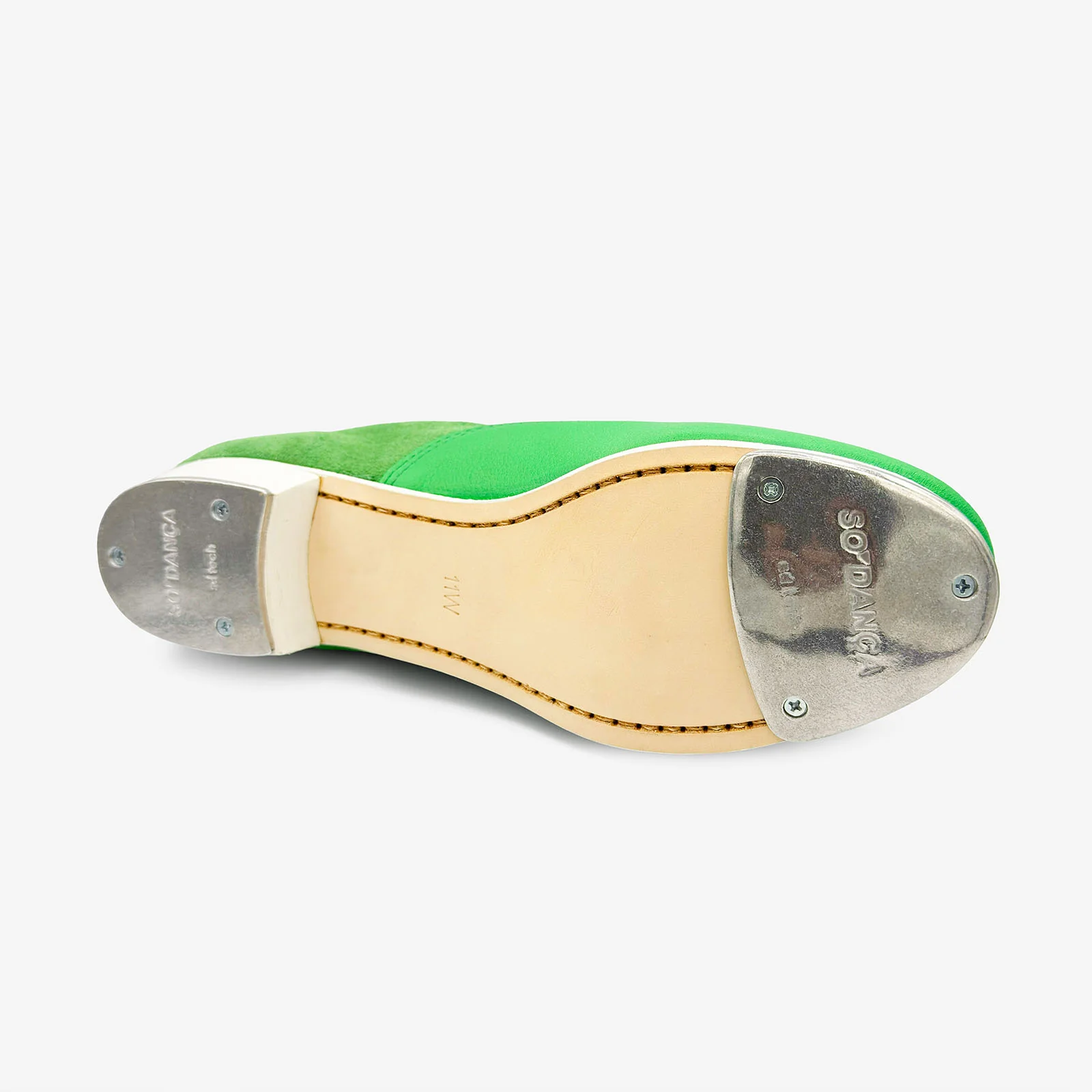 Green Custom Pro Tap Shoe - TA880 (size 11L) (Tap Fest Event) - Image 4
