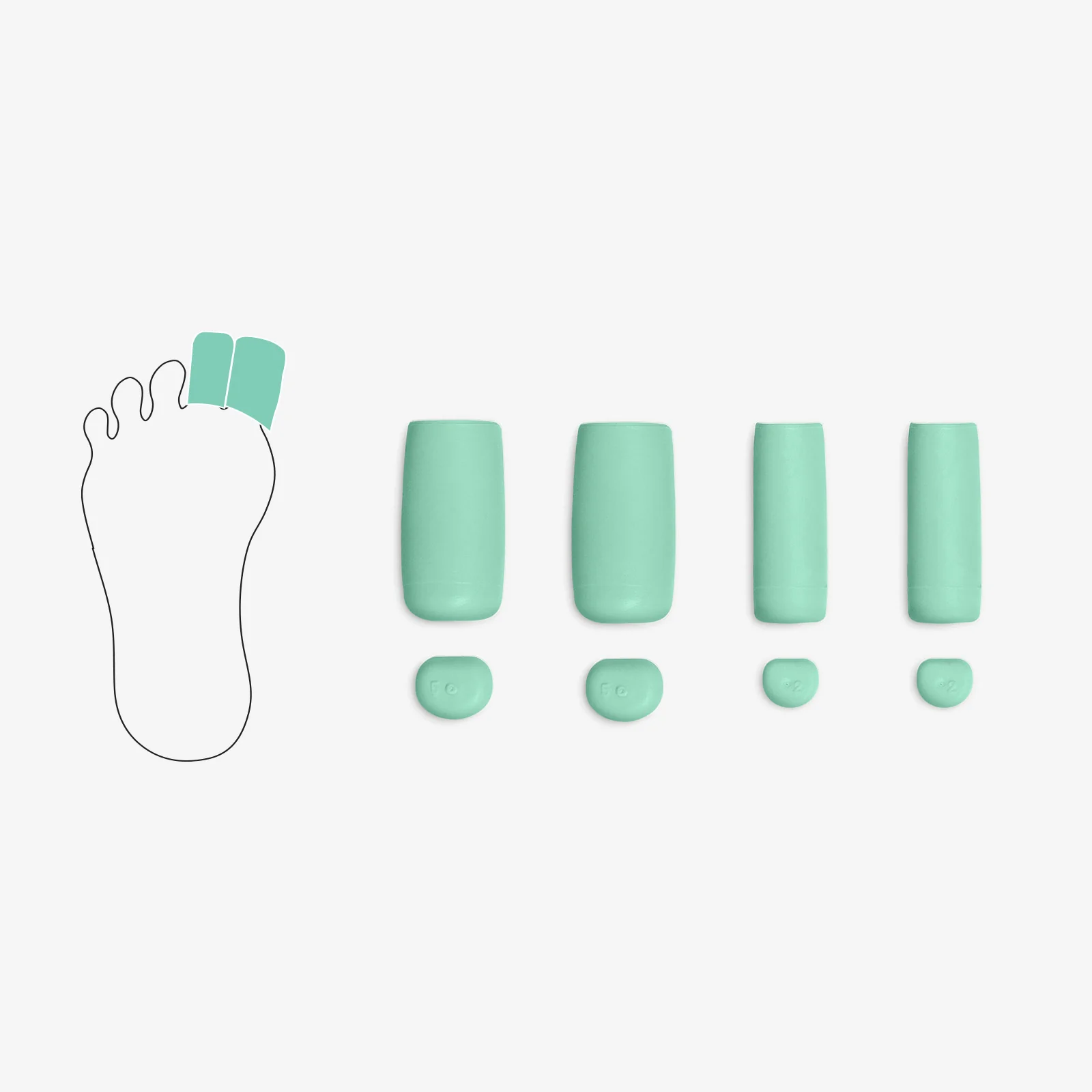 Pointe Shoe Toe Levelers - AC28, AC29 - Image 2