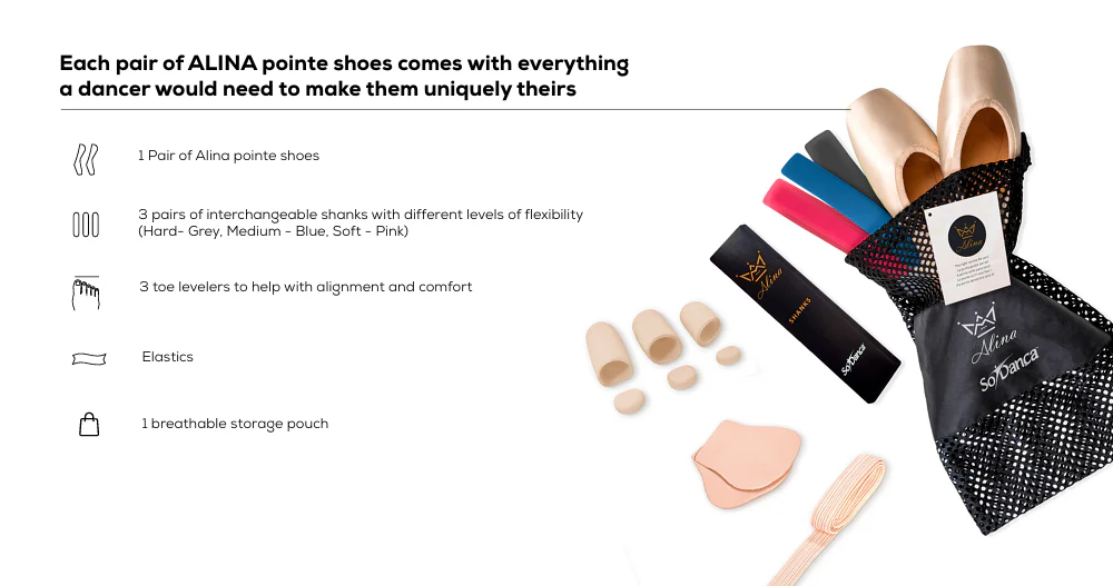Alina III Pointe Shoe - P93 - Image 4