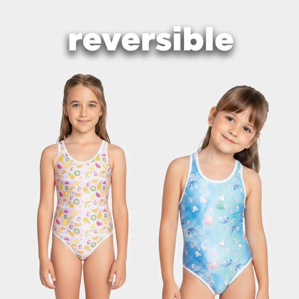 Tutti Frutti Reversible Swimsuit - 3384
