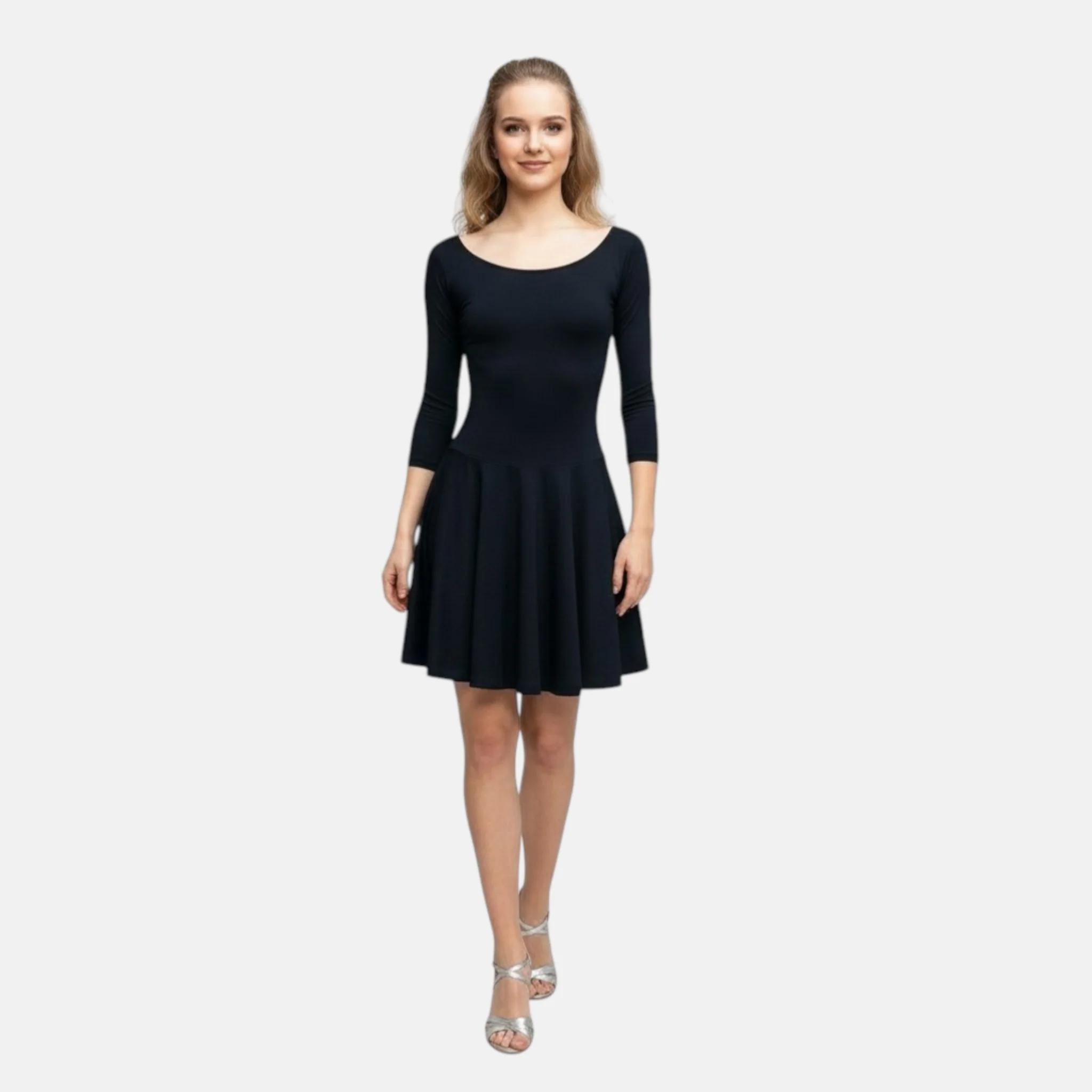Twirl Salsa Dress - D385 - Image 5